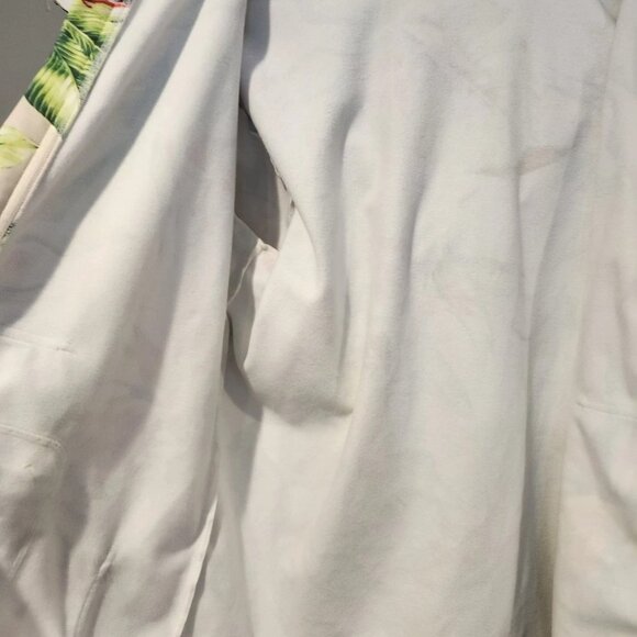 The North Face Mens  Full Zip Hoodie Hawaiian Birds Paradise Print Size M - Picture 6 of 9